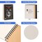 50 Pack Drawing Set Sketch Kit, Pro Art Sketching Supplies with 3-Color Sketchbook, Graphite, and Charcoal Pencils for Artists Adults Teens Beginner Kid, Ideal for Shading, Blending